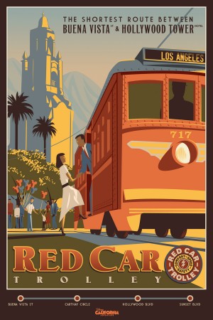 Red Car Trolley